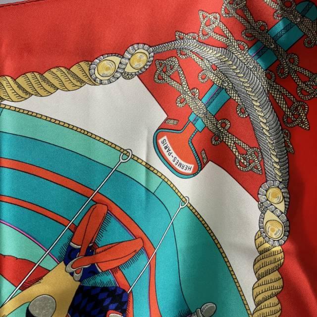 HERMES（エルメス） 美品 カレ90 サーカス circus スカーフ ストール