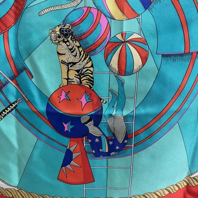 HERMES（エルメス） 美品 カレ90 サーカス circus スカーフ ストール