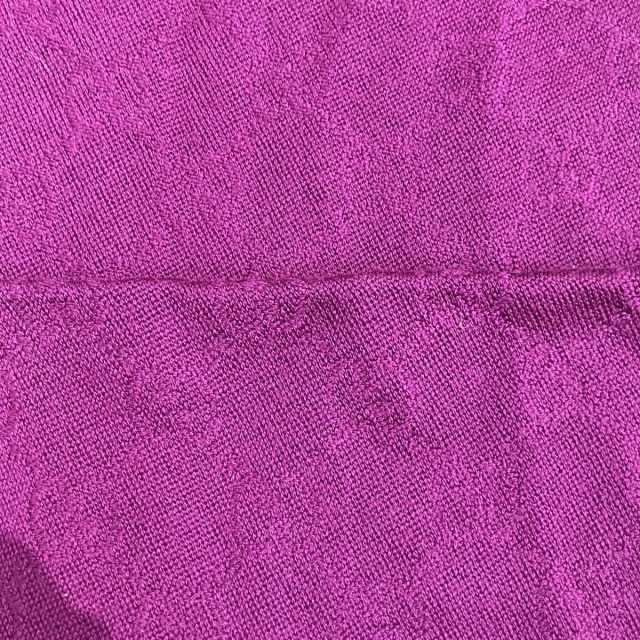 GG柄フリンジストール/パープル/ウール/総柄/グッチ/