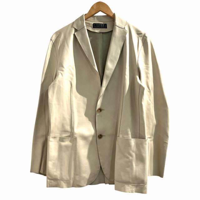 バーニーズニューヨーク BARNEYS NEW YORK レザージャケット ブレザー 