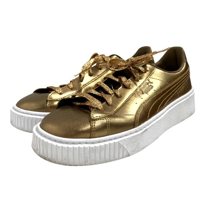 PUMA（プーマ） 美品 バスケット プラットフォーム BASKET PLATFORM 