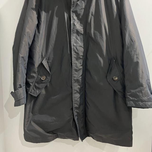 ランバン LANVIN ナイロンジャケット 中綿ブルゾン ライナー付き 茶 