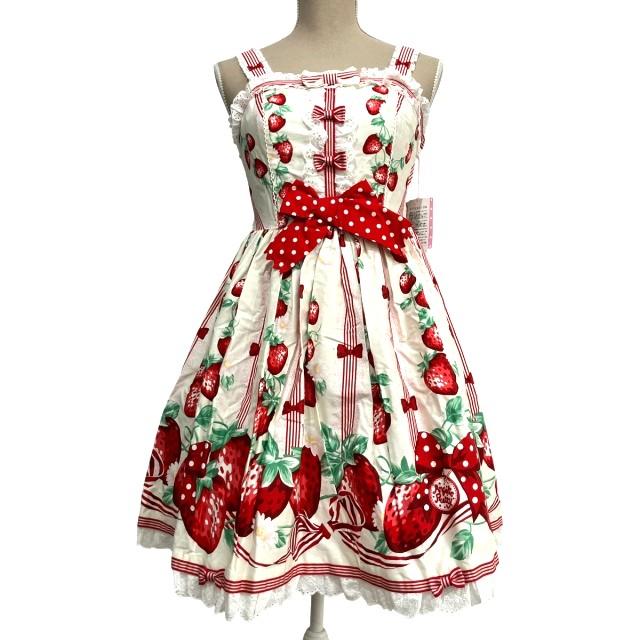 未使用品 アンジェリックプリティー ANGELIC PRETTY 摘みたていちご
