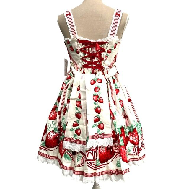 未使用品 アンジェリックプリティー ANGELIC PRETTY 摘みたていちご
