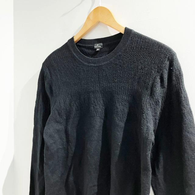 Paul Smith（ポール・スミス） 長袖 ニットセーター ウール 黒 