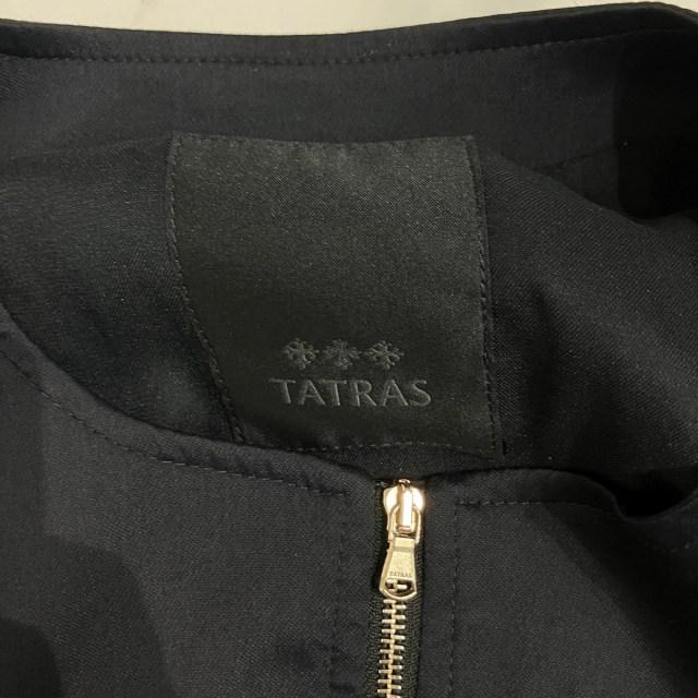 タトラス TATRAS 美品 18年製 SOLANAS ノーカラーブルゾン ジャケット