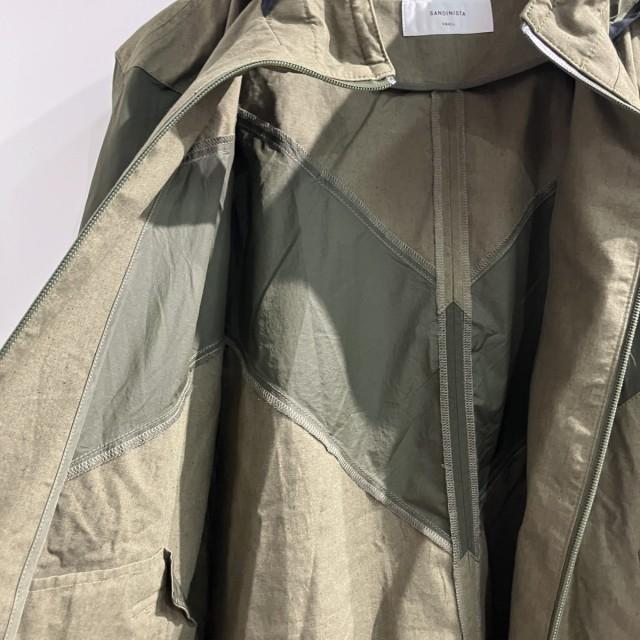 サンディニスタ SANDINISTA 20SS 美品 ナイロンジャケット ブルゾン  