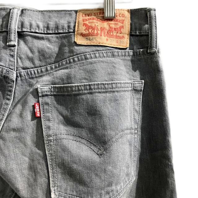 LEVI‘S リーバイス ボトムス W31 L32 グレー メンズ Levi's（リーバイス） Levi's 514 デニムパンツ ジーンズ ストレート