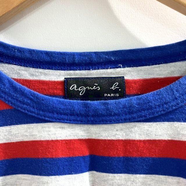 agnes b.（アニエスベー） 美品 Tシャツ カットソー ロゴプリント
