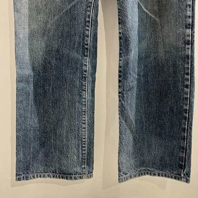 ^^*！アルマーニジーンズロゴプレート付デニムパンツ ウエスト１０８㎝３L EMPORIO ARMANI デニムパンツ 30-36サイズ エンポリオ