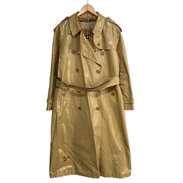 BURBERRY（バーバリー） トレンチコート ロング丈 ノバチェック PVC 42 