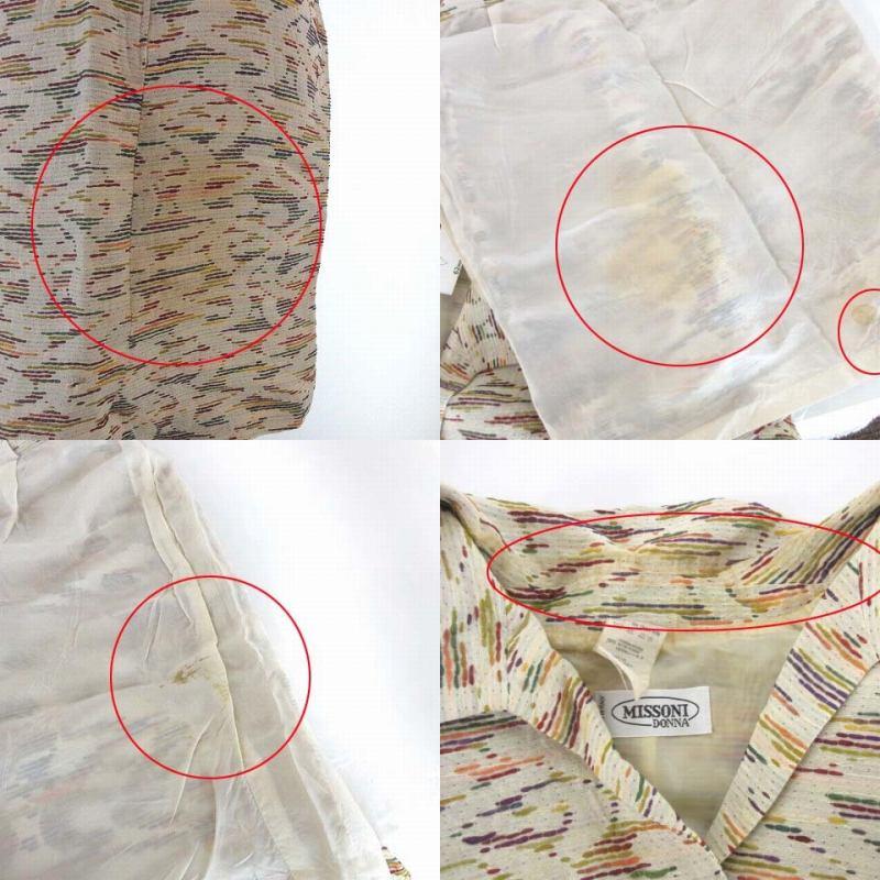 ミッソーニ MISSONI DONNA スカートスーツ セットアップ 半袖