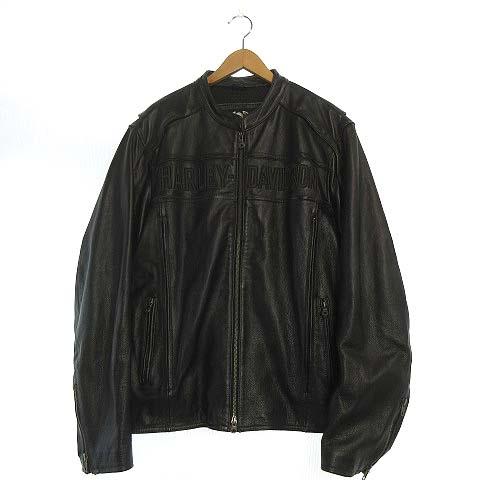 ハーレーダビッドソン HARLEY DAVIDSON シングル ライダースジャケット 