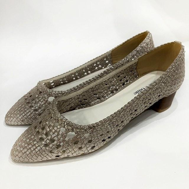 オデットエオディール Odette e Odile アローズ パンプス メッシュ  