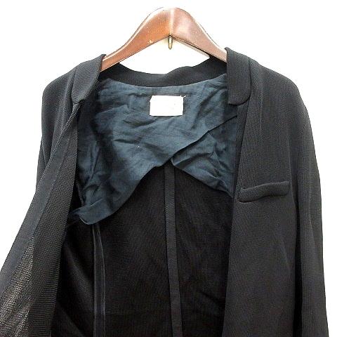 フォルテフォルテ FORTE FORTE Jacket ジャケット 背抜き 0 XS 黒  