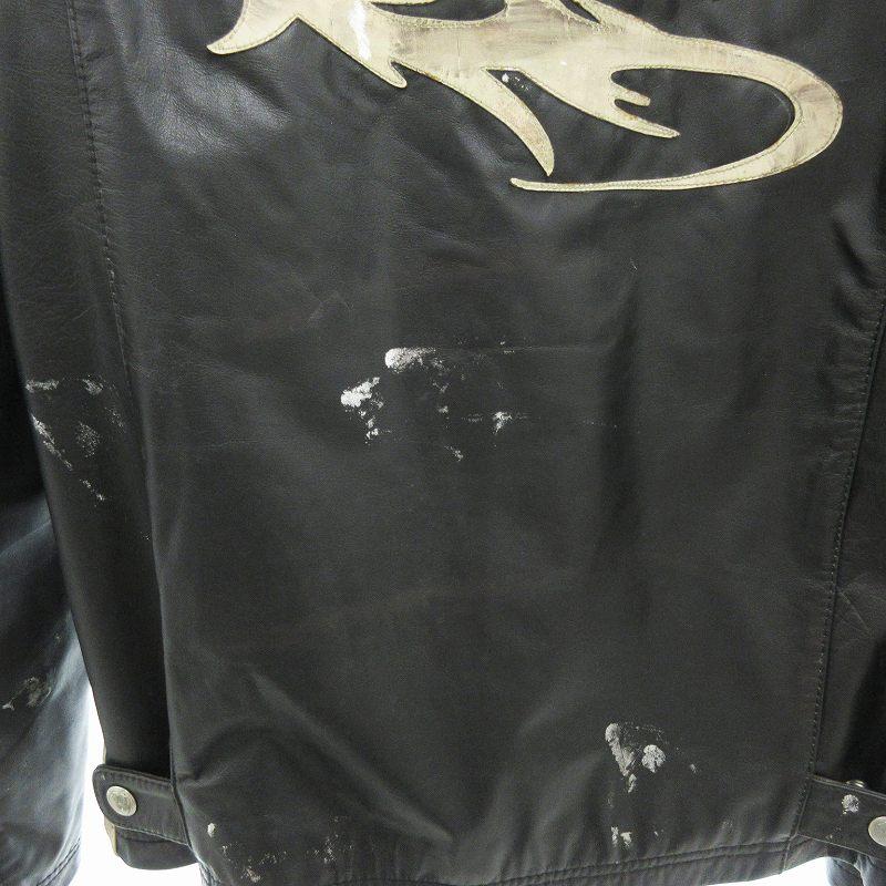 アレンネス Arlen Ness レーシングジャケット ブルゾン スプラッター