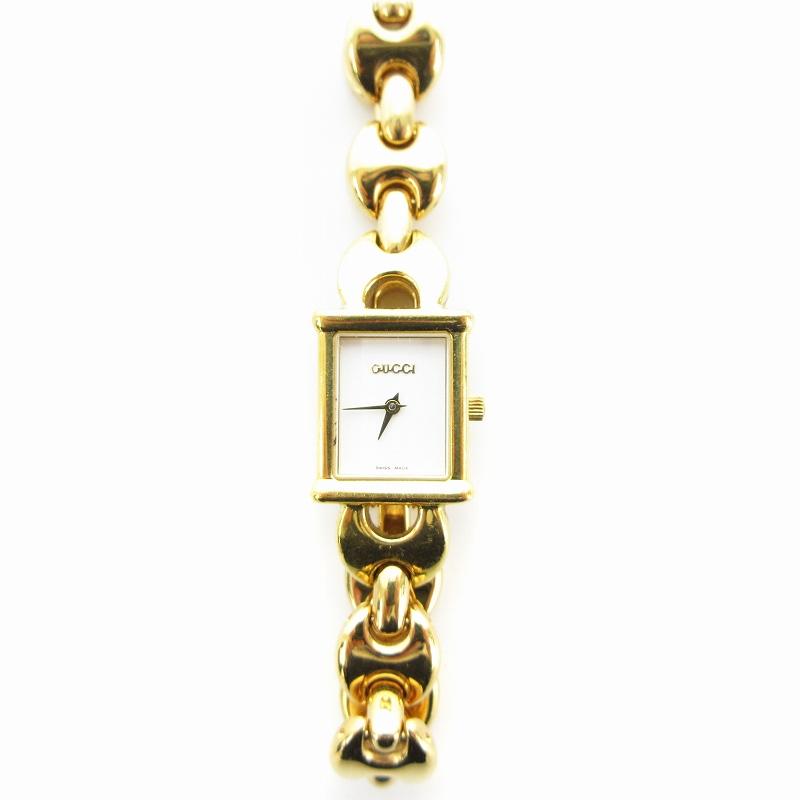 Gucci ゴールド ブレスレットウォッチ 1800 L