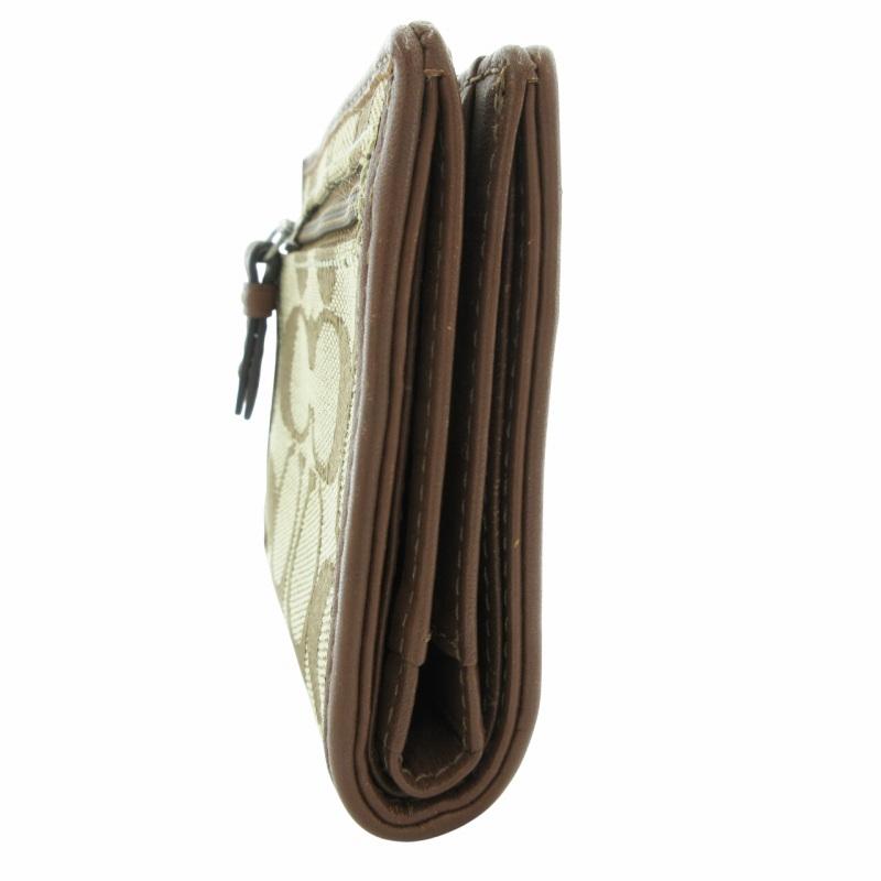 COACH（コーチ） シグネチャー ミニ二つ折り財布 ウォレット 小銭入れ