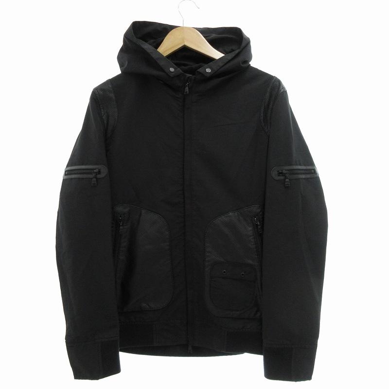 ラブレス LOVELESS マウンテンパーカー ジャケット フェイクレザー切替 
