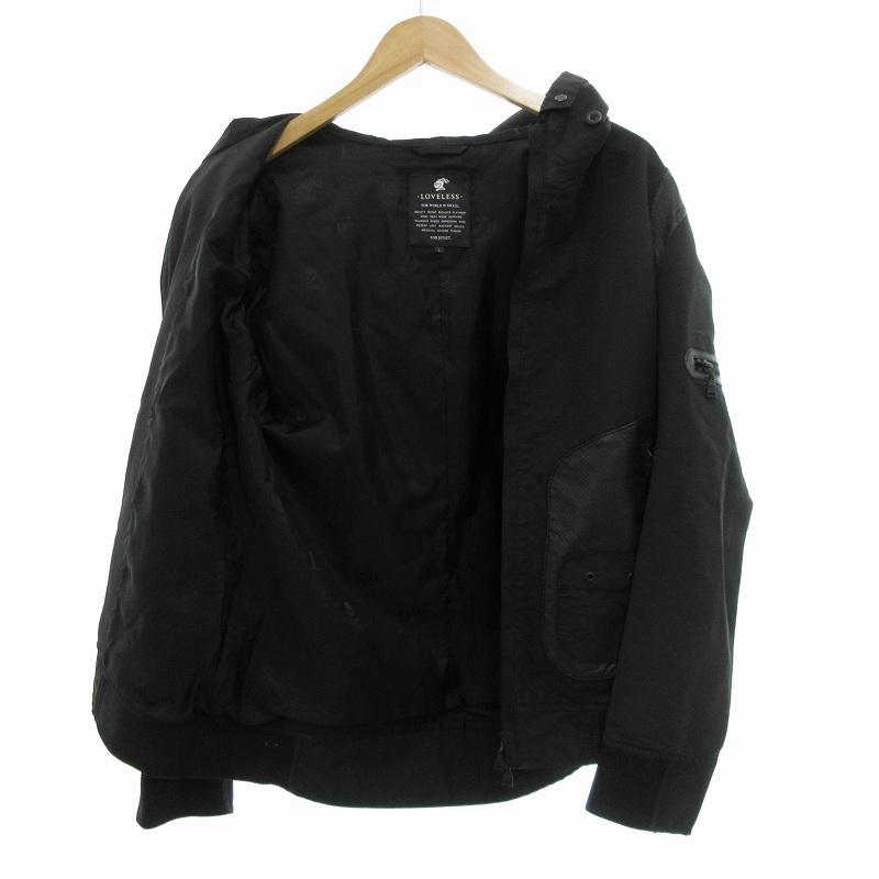 ラブレス LOVELESS マウンテンパーカー ジャケット フェイクレザー切替 