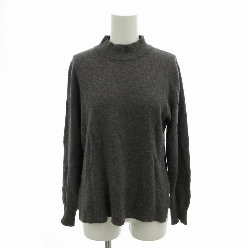 Retined カシミヤニット セーター モックネック スリット 長袖 M