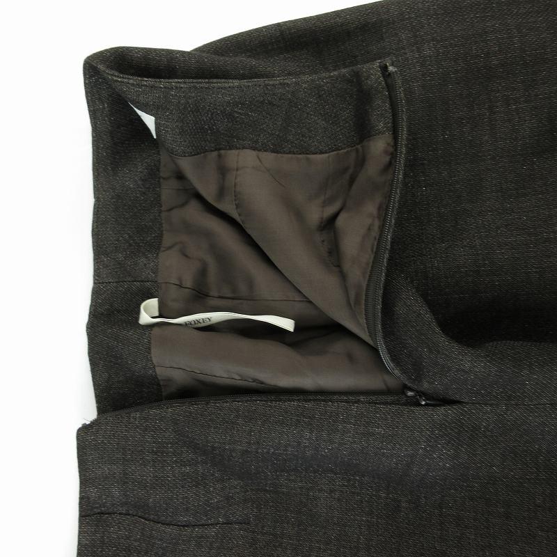 フォクシー ブティック FOXEY BOUTIQUE 美品 タイトスカート ひざ丈