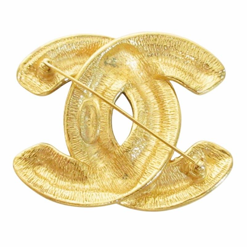 CHANEL ヴィンテージブローチ マトラッセ型 CHANEL シャネル ヴィンテージ ココマーク マトラッセ ブローチ