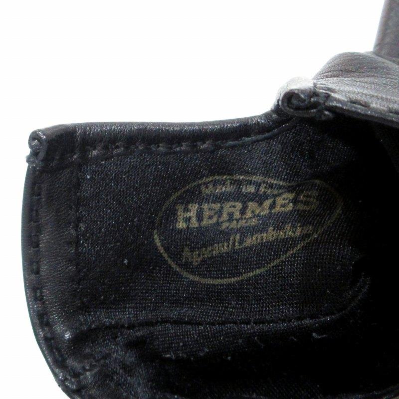 HERMES（エルメス） ケリー レザーグローブ 手袋 ラムスキン カデナ