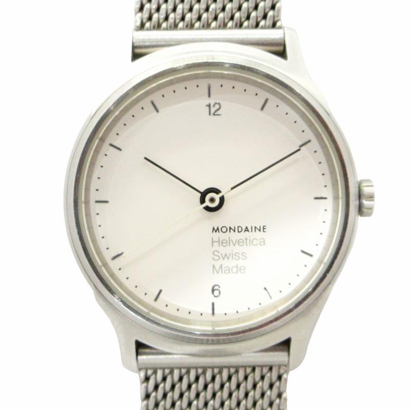 モンディーン MONDAINE ヘルベチカ ヘルベティカ HELVETICA 腕時計 