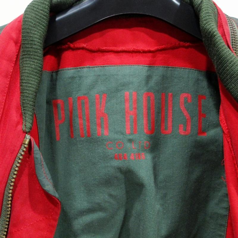 PINKHOUSE ブルゾンジャケット PINK HOUSE（ピンクハウス） ヴィンテージ ブルゾン ジャケット ロゴ