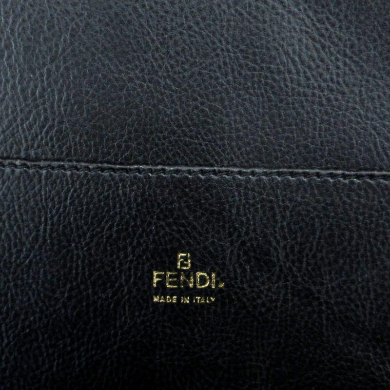 FENDI（フェンディ） ハンドバッグ バニティポーチ ペカン柄