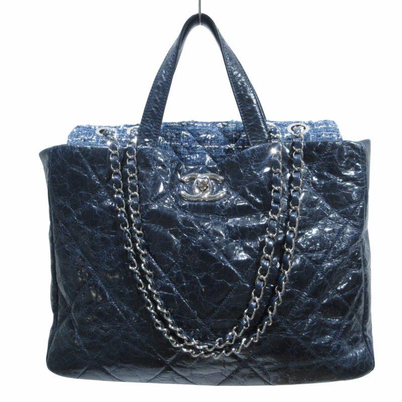 CHANEL（シャネル） ポートベロー マトラッセ トートバッグ ショルダー 