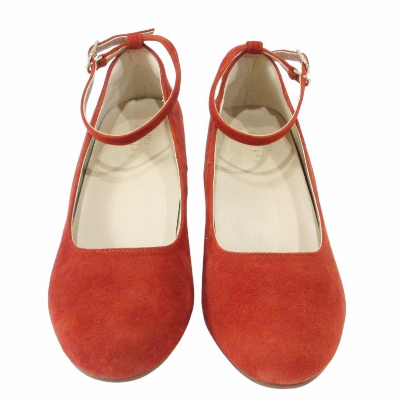 リフレクト Reflect パンプス スエード レザー ストラップ ヒール