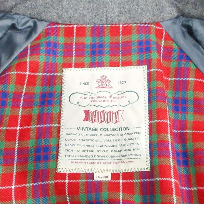 バラクータ BARACUTA ヴィンテージ ステンカラーコート メルトン
