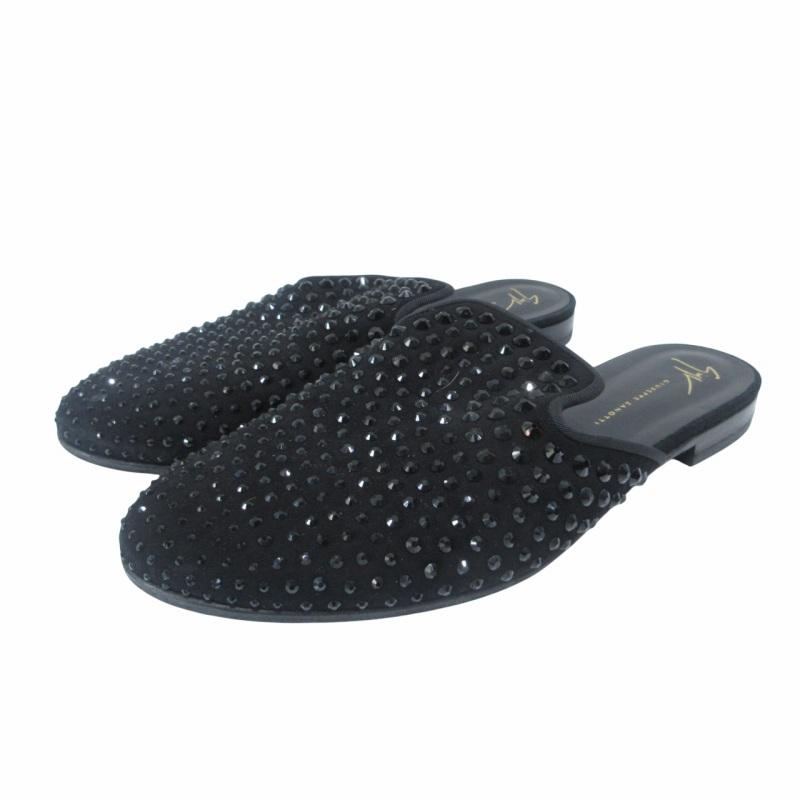 美品 GIUSEPPE ZANOTTI ベロア ローファー 2足 セット GIUSEPPE