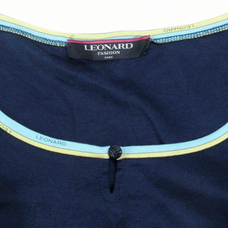 LEONARD（レオナール） LEONARD FASHION 美品 ワンピース 花柄 切替
