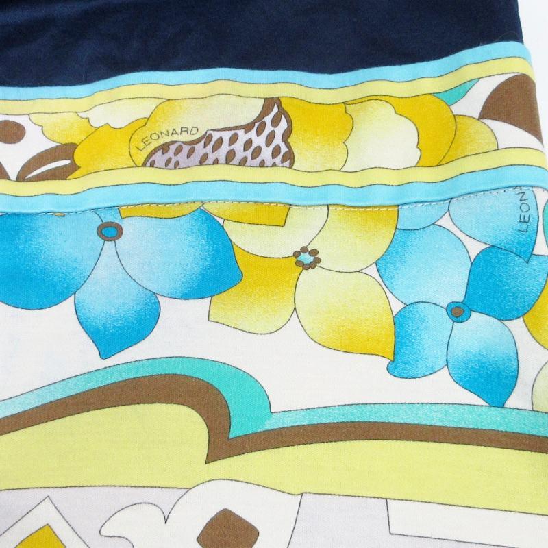 LEONARD（レオナール） LEONARD FASHION 美品 ワンピース 花柄 切替