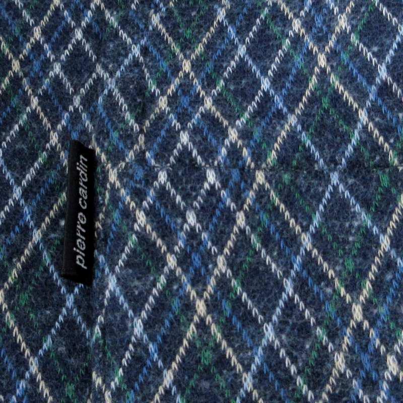 ピエールカルダン Pierre Cardin 中綿ジャケット チェック 切替 