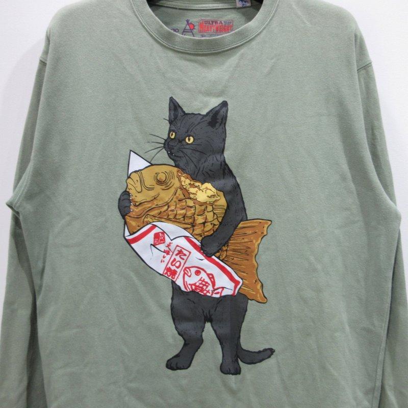 猫 Tシャツ go slow caravan ゴースローキャラバン タイ焼き ゴースローキャラバン go slow caravan Tシャツ カットソー たい
