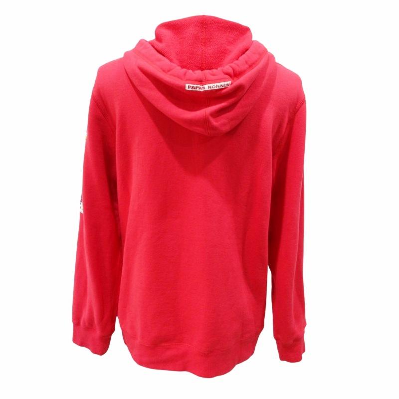 マドモアゼルノンノン mademoiselle NON 24SS ワッペン付き裏毛プル