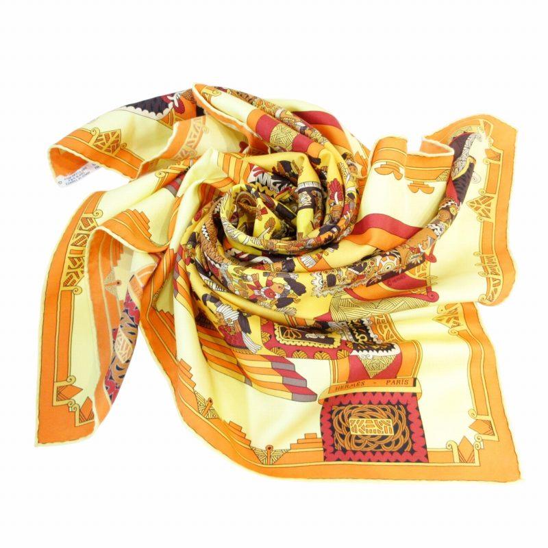 HERMES（エルメス） カレ90 ASTRES ET SOLEILS 天体と太陽 大判