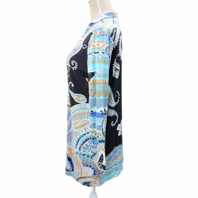 LEONARD（レオナール） LEONARD PARIS FUCHSIA ワンピース ペイズリー