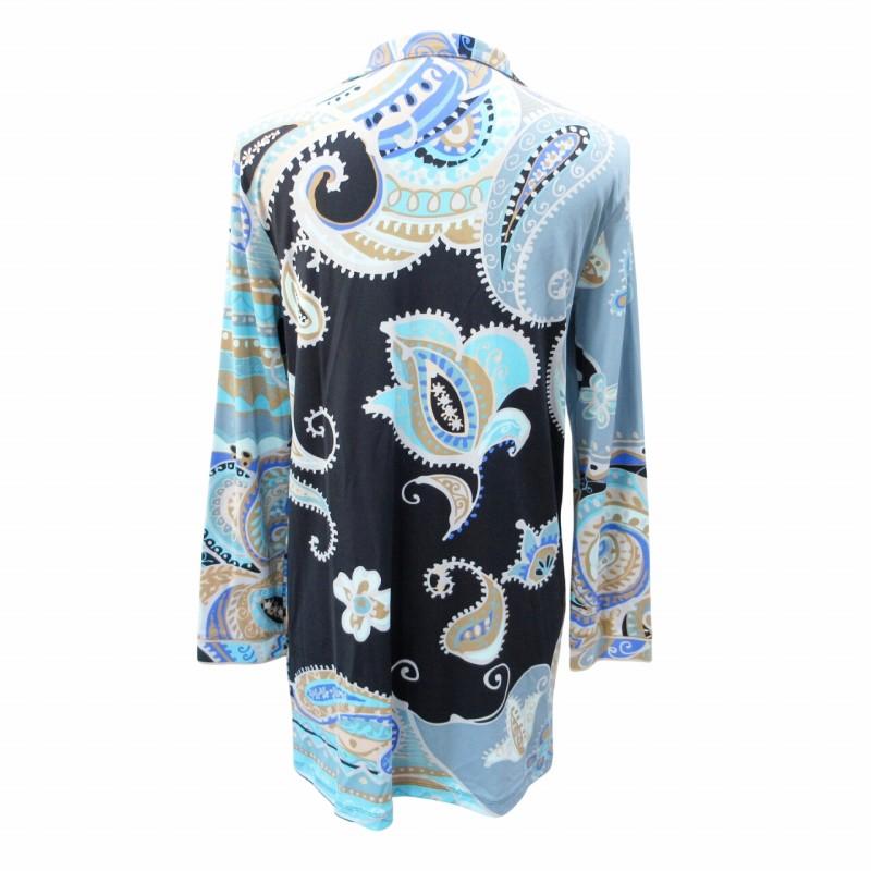 LEONARD（レオナール） LEONARD PARIS FUCHSIA ワンピース ペイズリー