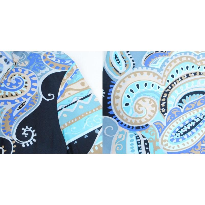 LEONARD ペイズリー柄 長袖 LEONARD ペイズリー柄 長袖シャツ