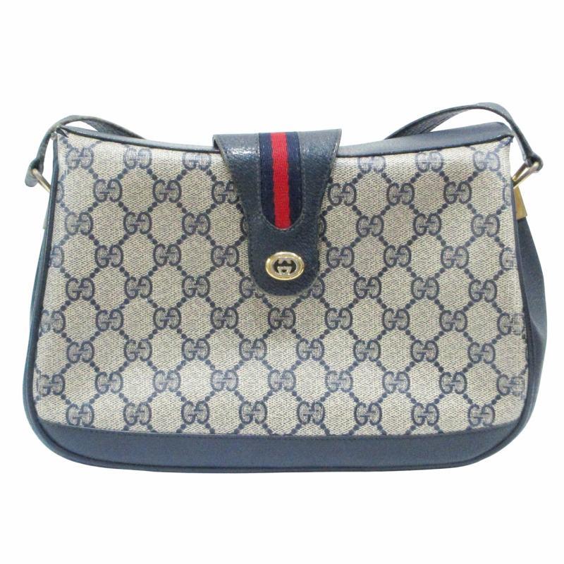 GUCCI グッチ インターロッキング シェリーライン レザー