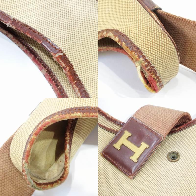 HERMES（エルメス） ヴィンテージ サコ ショルダーバッグ トワル 