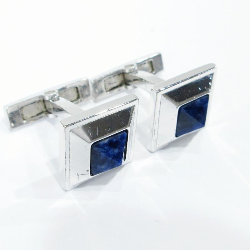 カルティエ Cartier カフスボタン カフリンクス シルバー925 スクエア