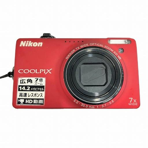 Nikon COOLPIX S6000 デジカメ カメラ コンデジ レッド Amazon | Nikon デジタルカメラ COOLPIX (クールピクス) S6000