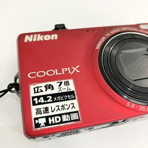 Nikon COOLPIX S6000 デジカメ カメラ コンデジ レッド Amazon | Nikon デジタルカメラ COOLPIX (クールピクス) S6000