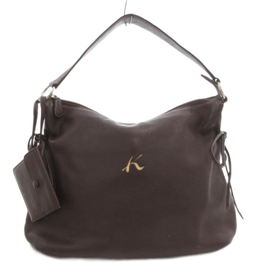 Kitamura（キタムラ） ワンショルダーバッグ 肩掛け ロゴ リボン